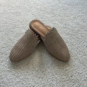Mabel Handwoven Artisan Slides